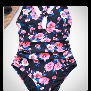 Cupshe floral one piece swimsuit